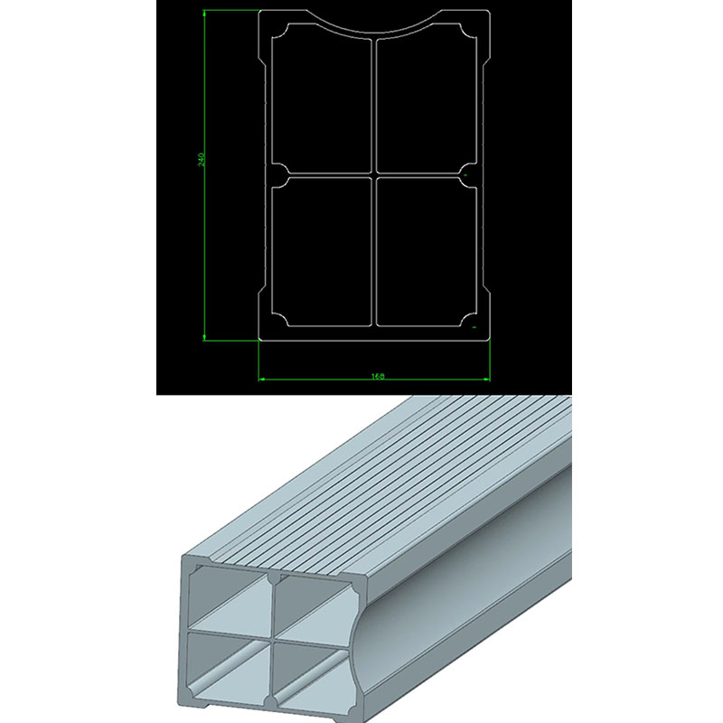 激光切割机专用航空铝横梁