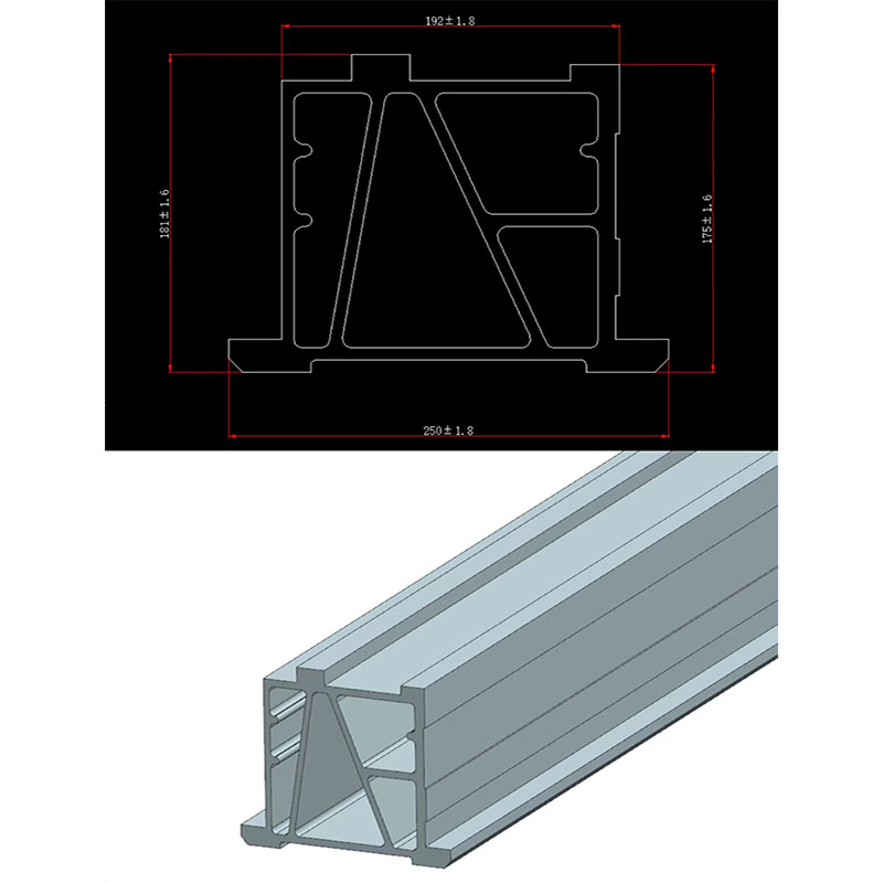 激光切割机专用航空铝横梁