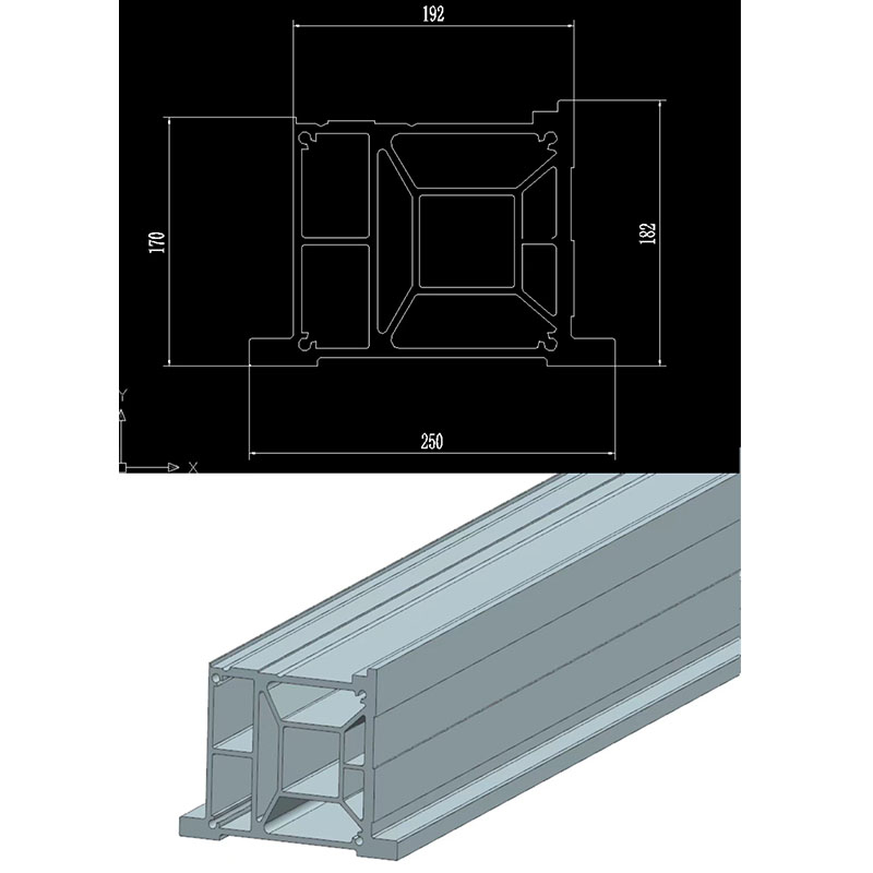 激光切割机专用航空铝横梁