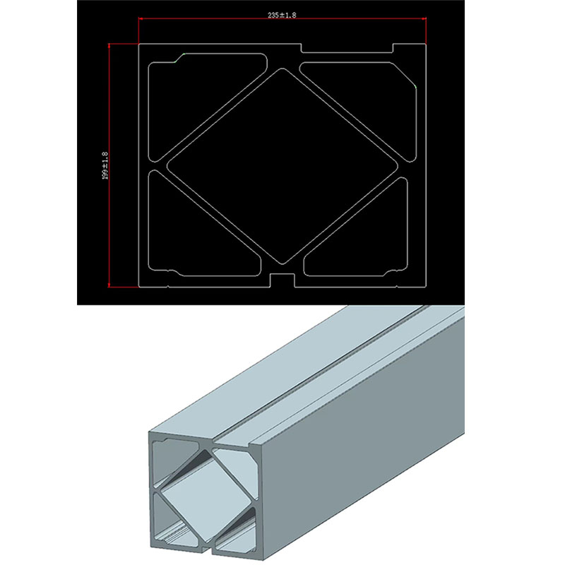 激光切割机专用航空铝横梁